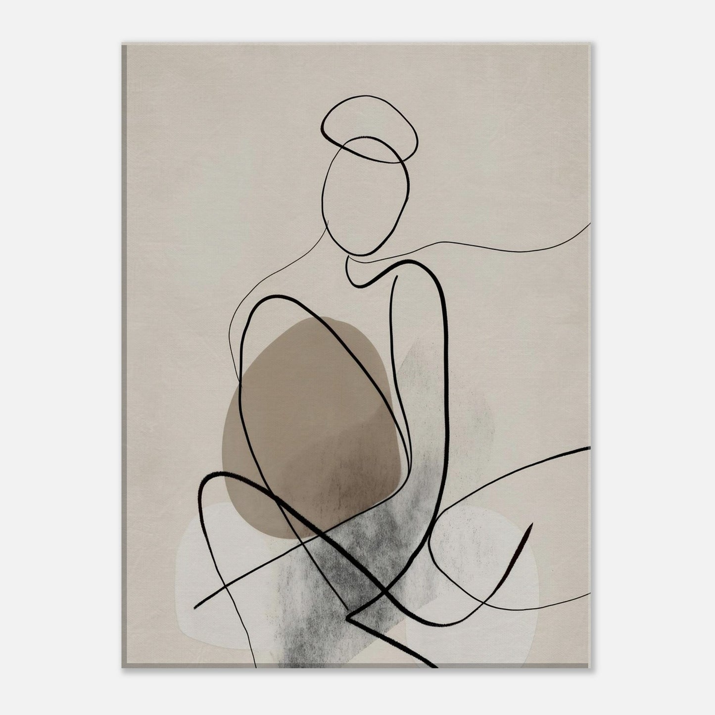 MYSTBIT ART | Inner Balance Canvas Print Wall Art