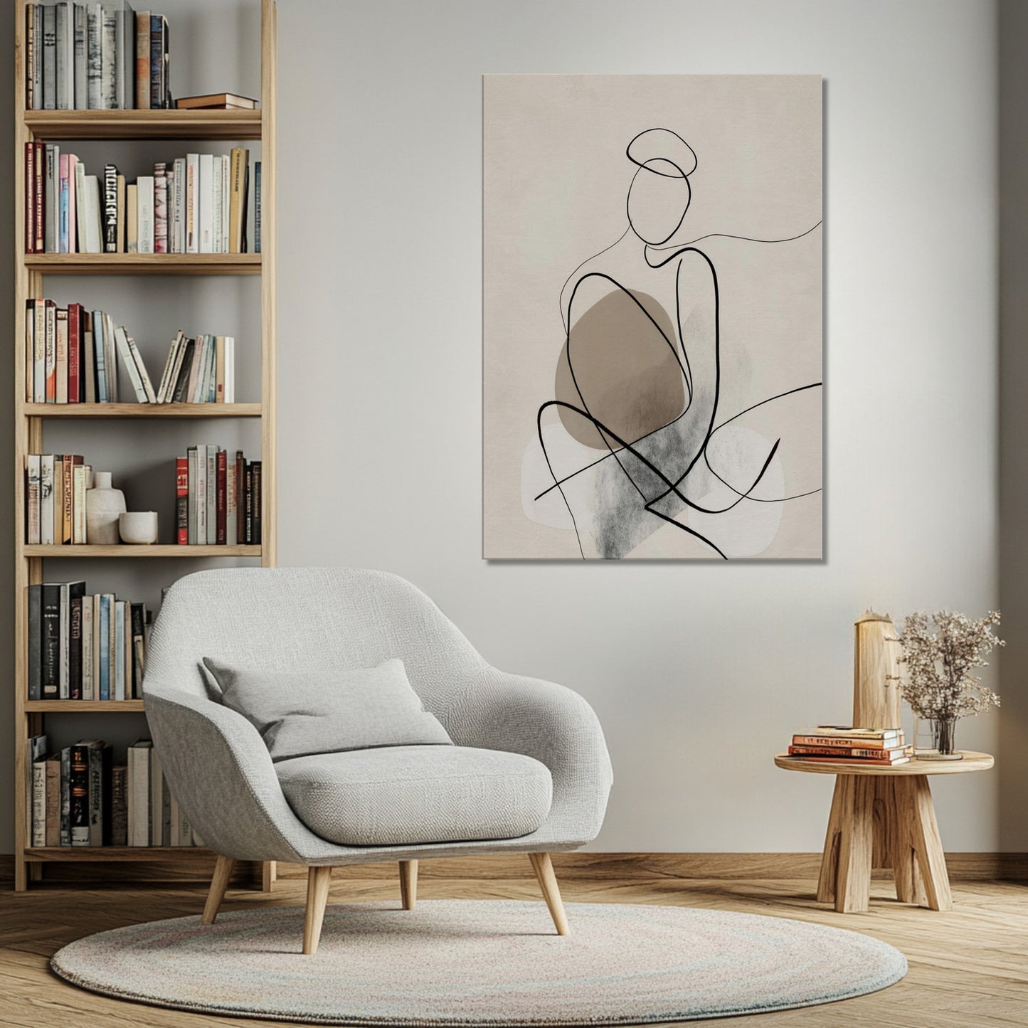 MYSTBIT ART | Inner Balance Canvas Print Wall Art