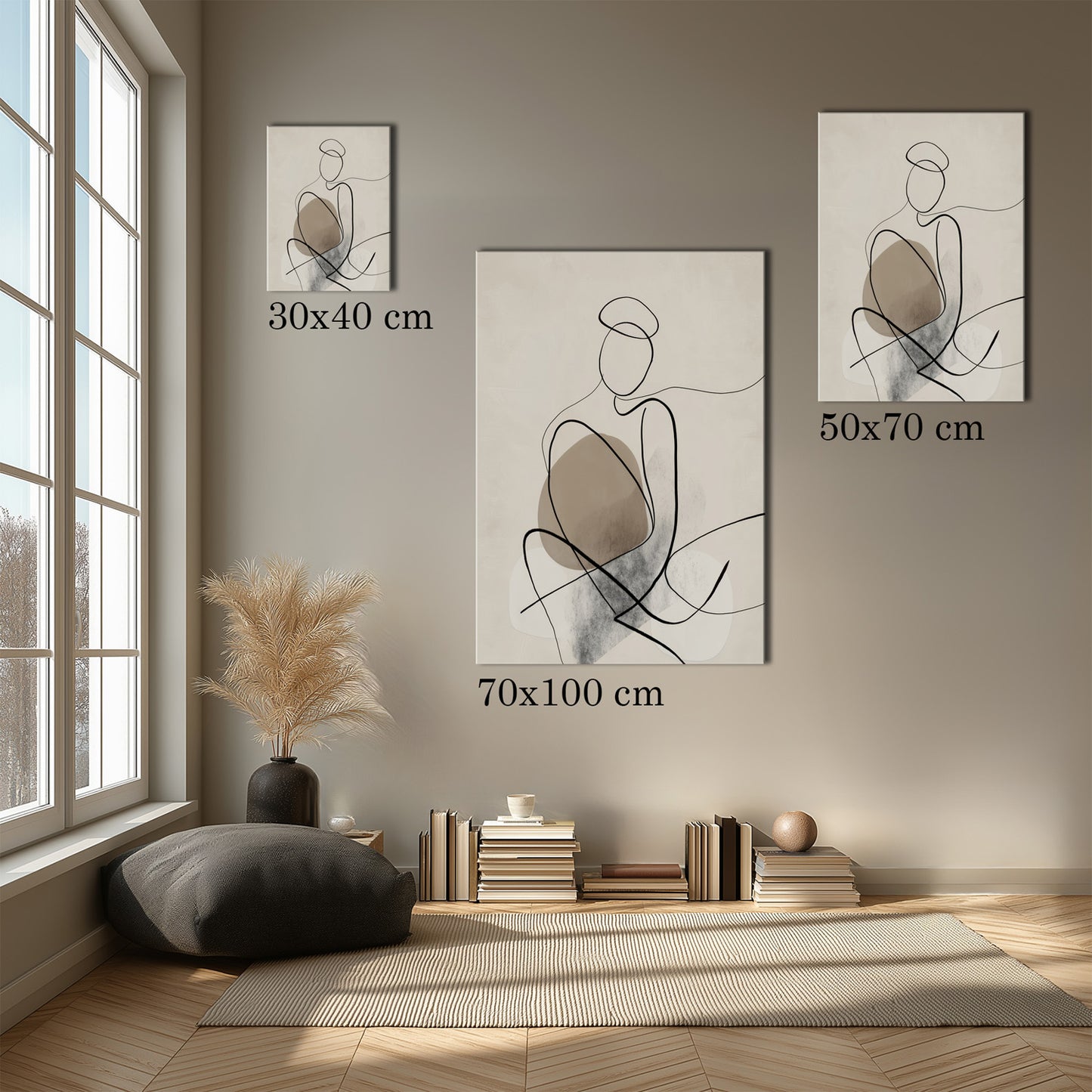 MYSTBIT ART | Inner Balance Canvas Print Wall Art