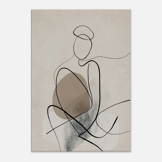 MYSTBIT ART | Inner Balance Canvas Print Wall Art