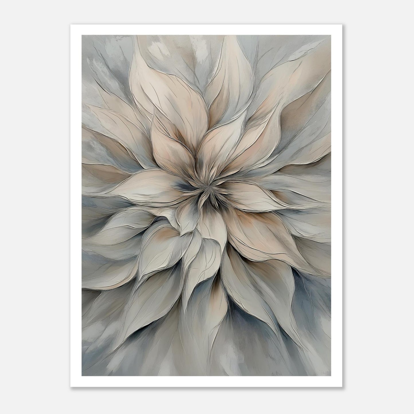 MYSTBIT ART | Ivory Blossom Art Print Wall Art