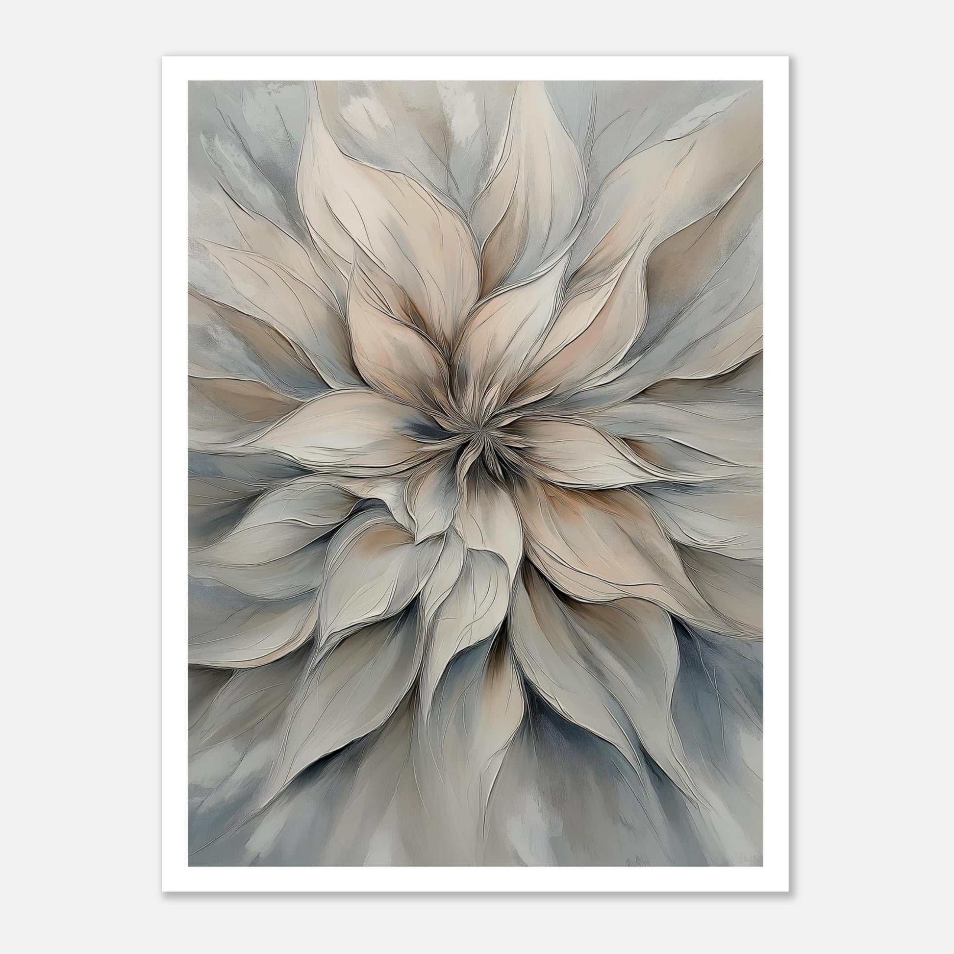 MYSTBIT ART | Ivory Blossom Art Print Wall Art