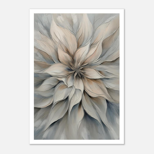 MYSTBIT ART | Ivory Blossom Art Print Wall Art