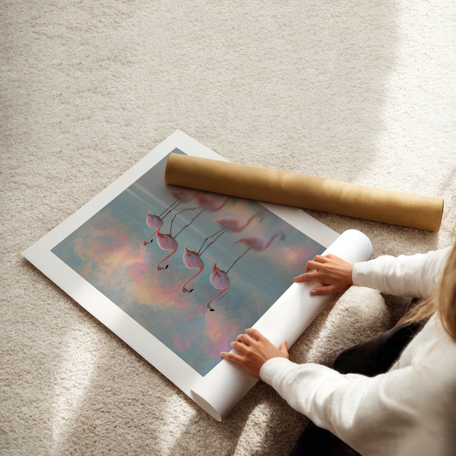 MYSTBIT ART | Lakeside Ballet Art Print Wall Art