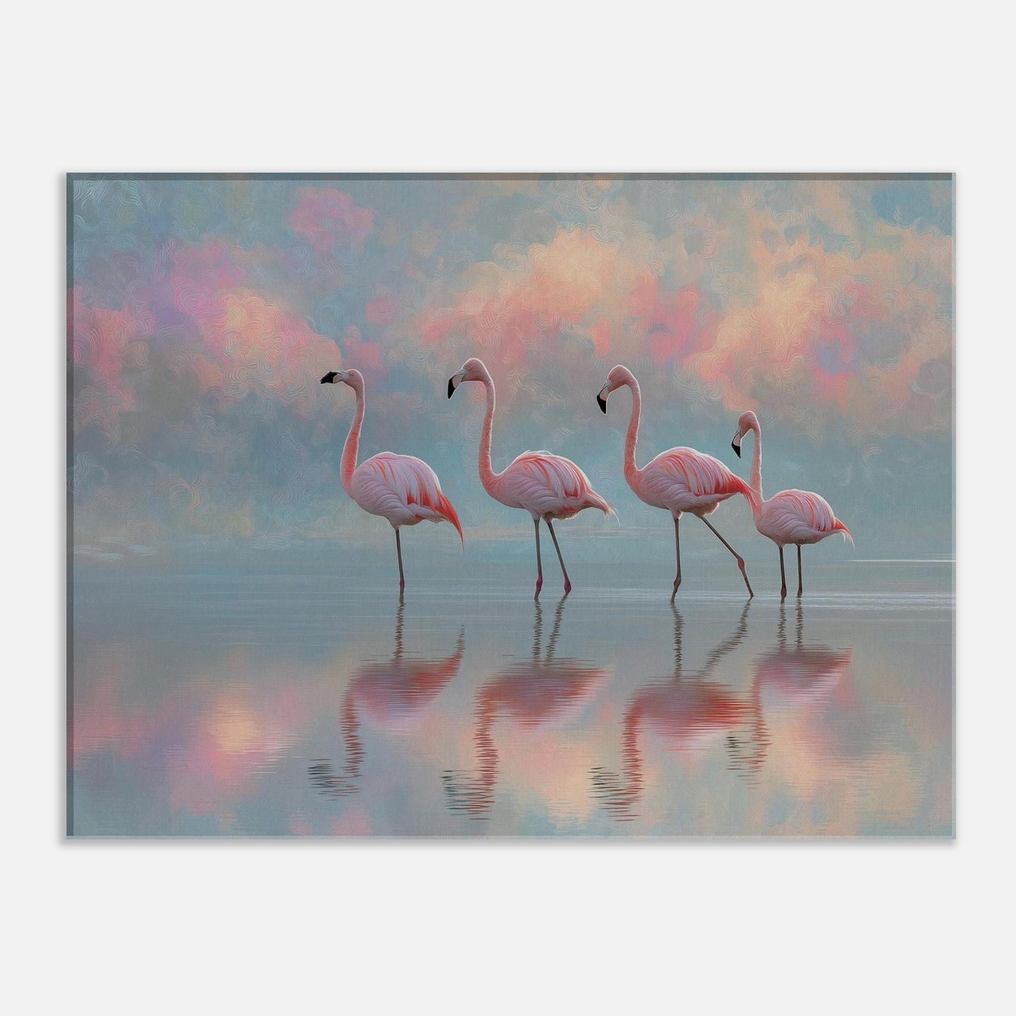 MYSTBIT ART | Lakeside Ballet Canvas Print Wall Art