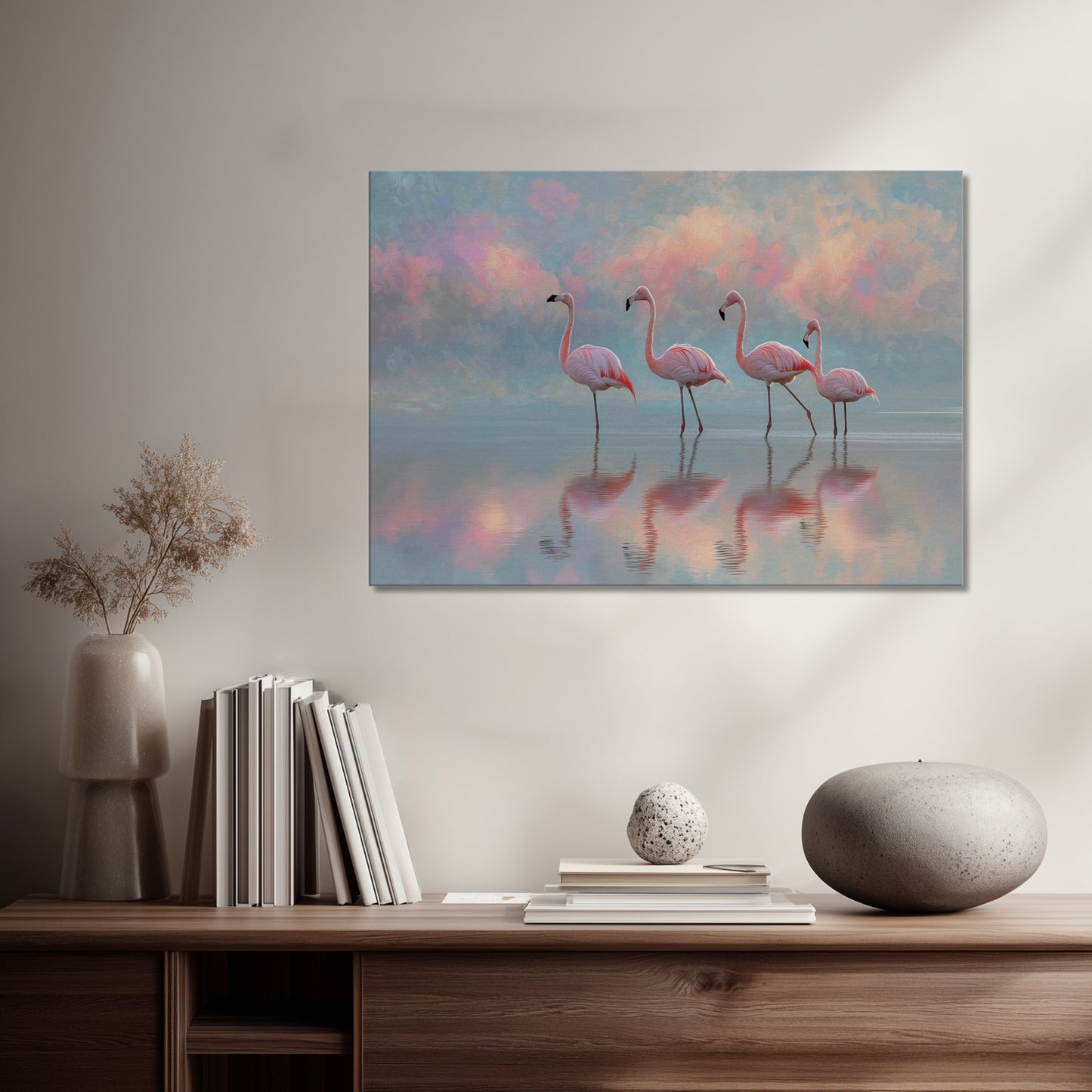 MYSTBIT ART | Lakeside Ballet Canvas Print Wall Art