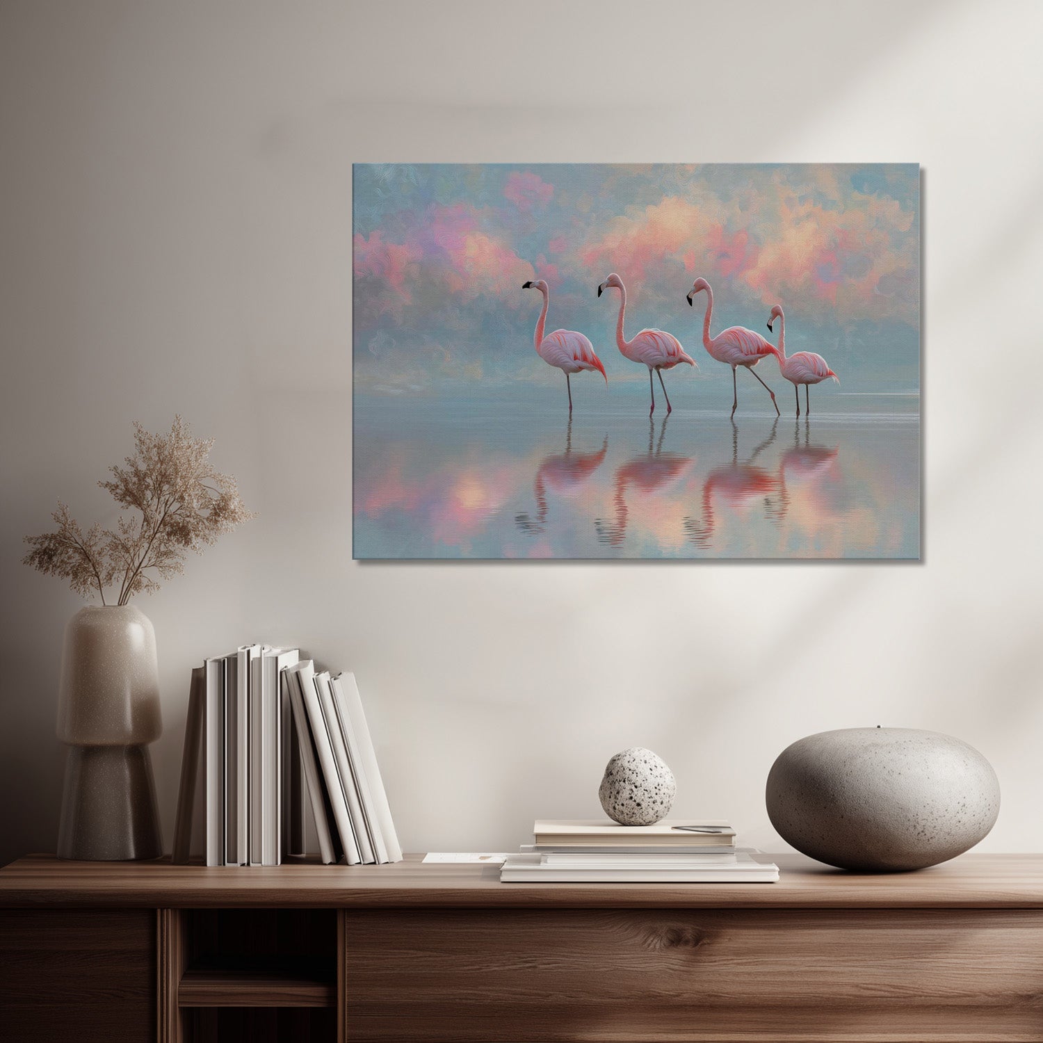 MYSTBIT ART | Lakeside Ballet Canvas Print Wall Art