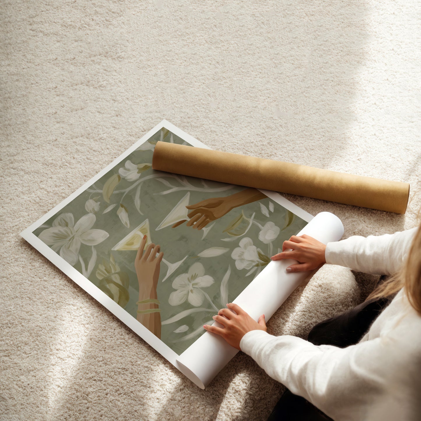 MYSTBIT ART | Lemon & Lace Art Print Wall Art