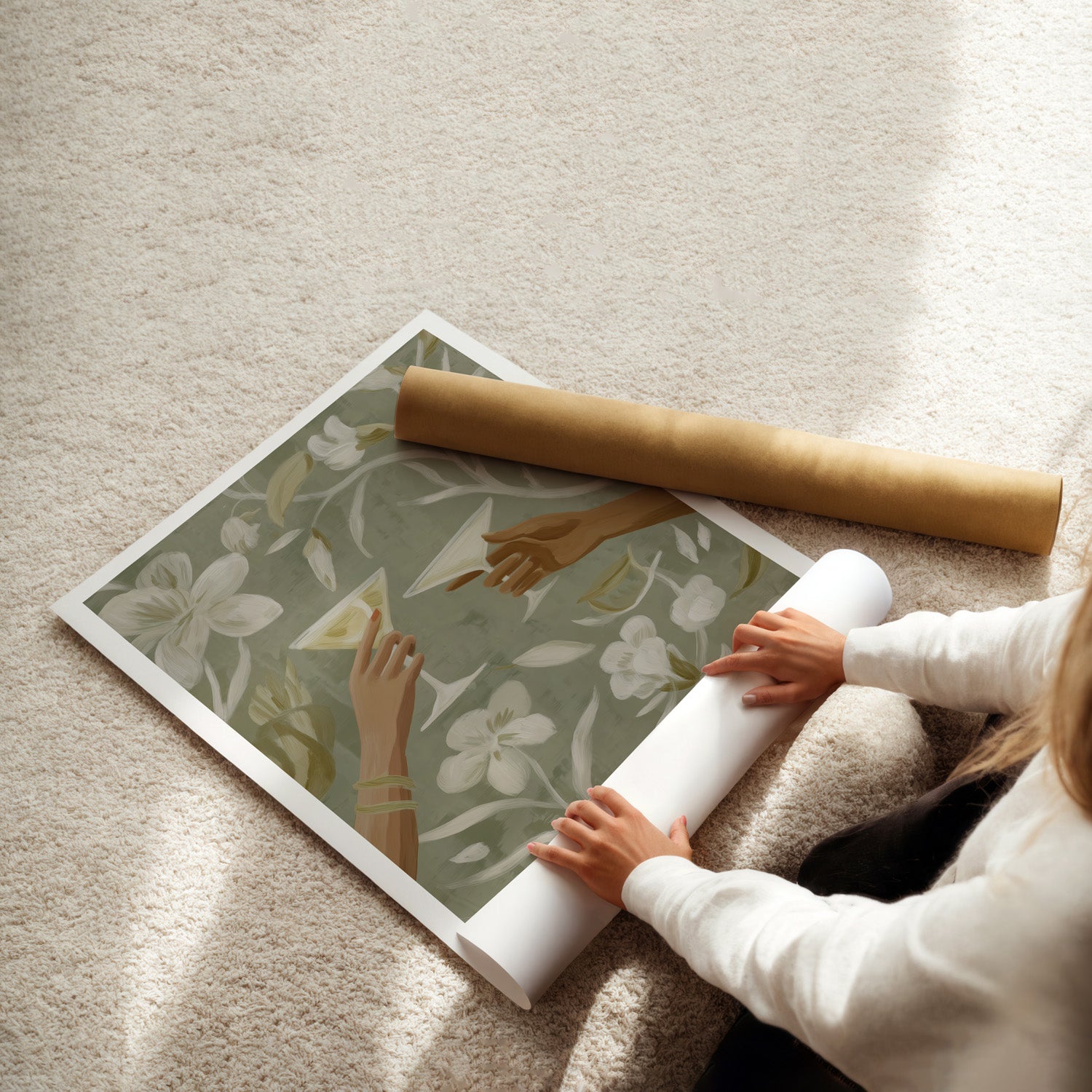 MYSTBIT ART | Lemon & Lace Art Print Wall Art