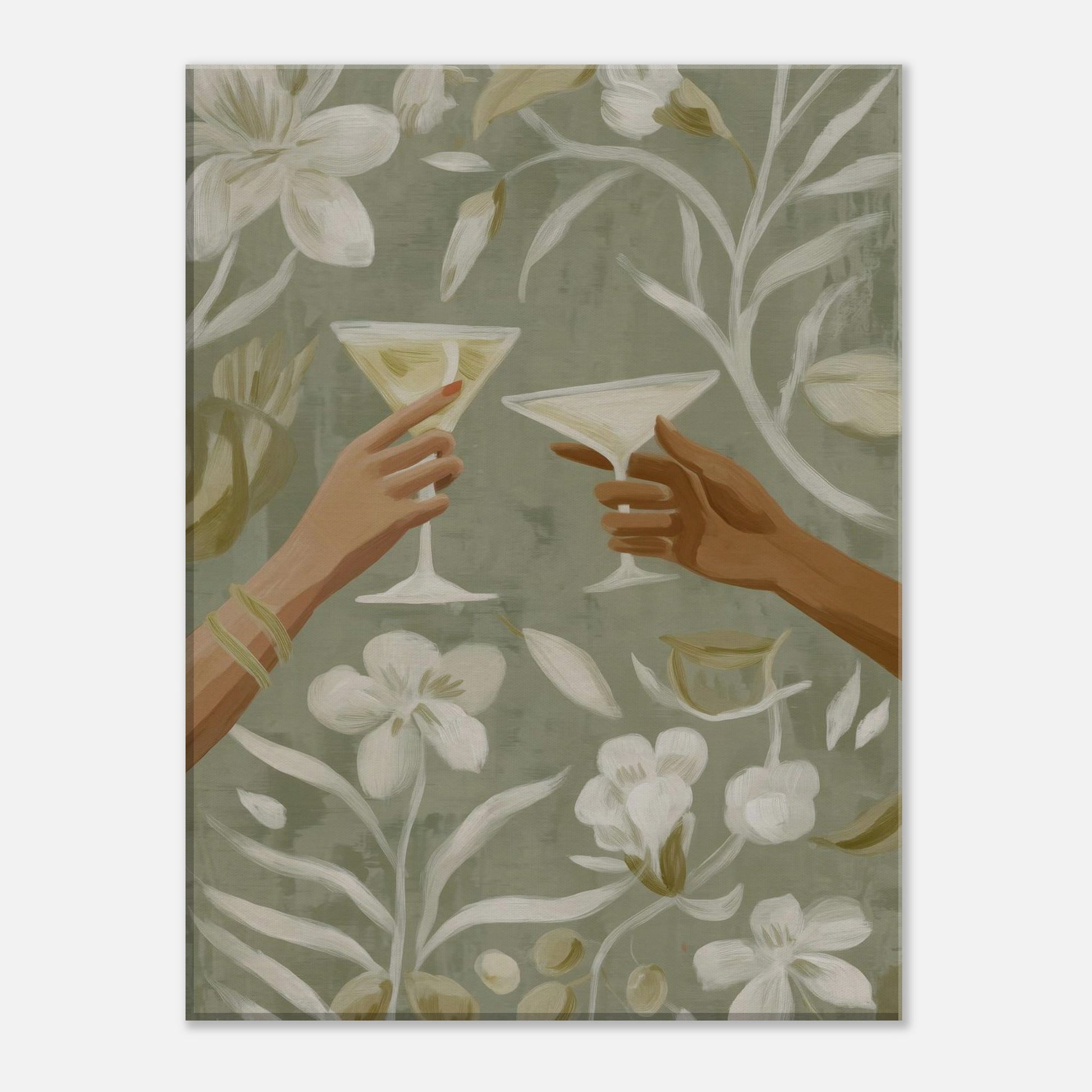 MYSTBIT ART | Lemon & Lace Canvas Print Wall Art