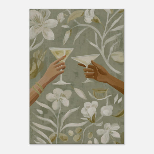 MYSTBIT ART | Lemon & Lace Canvas Print Wall Art
