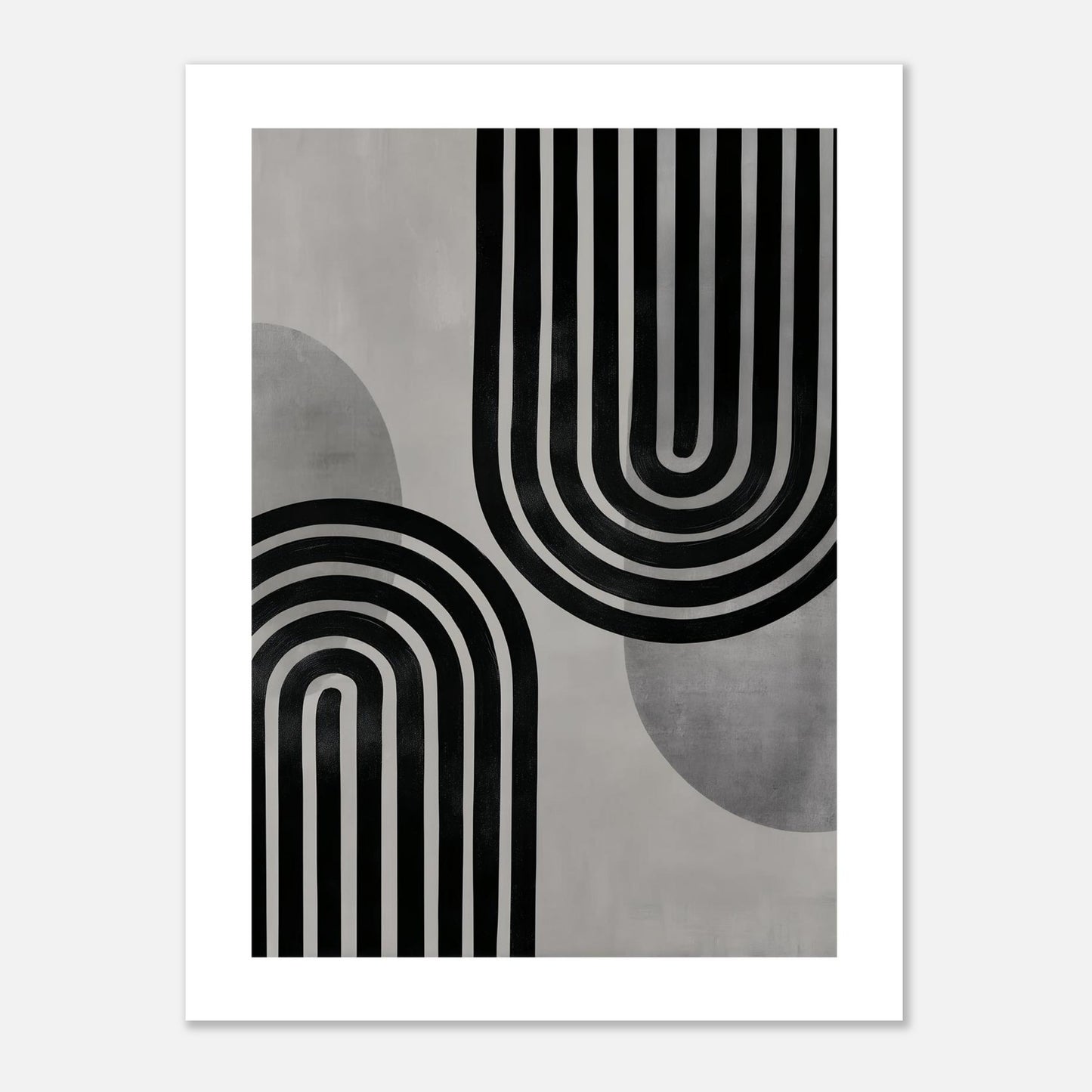 MYSTBIT ART | Linear Gravity Art Print Wall Art