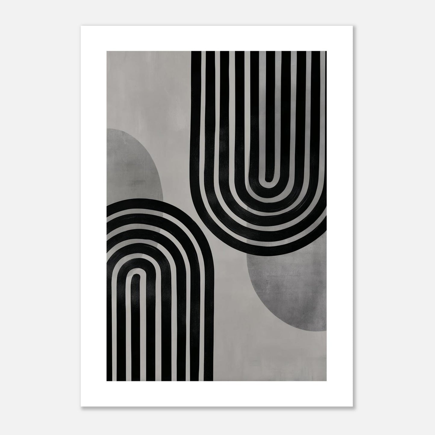 MYSTBIT ART | Linear Gravity Art Print Wall Art