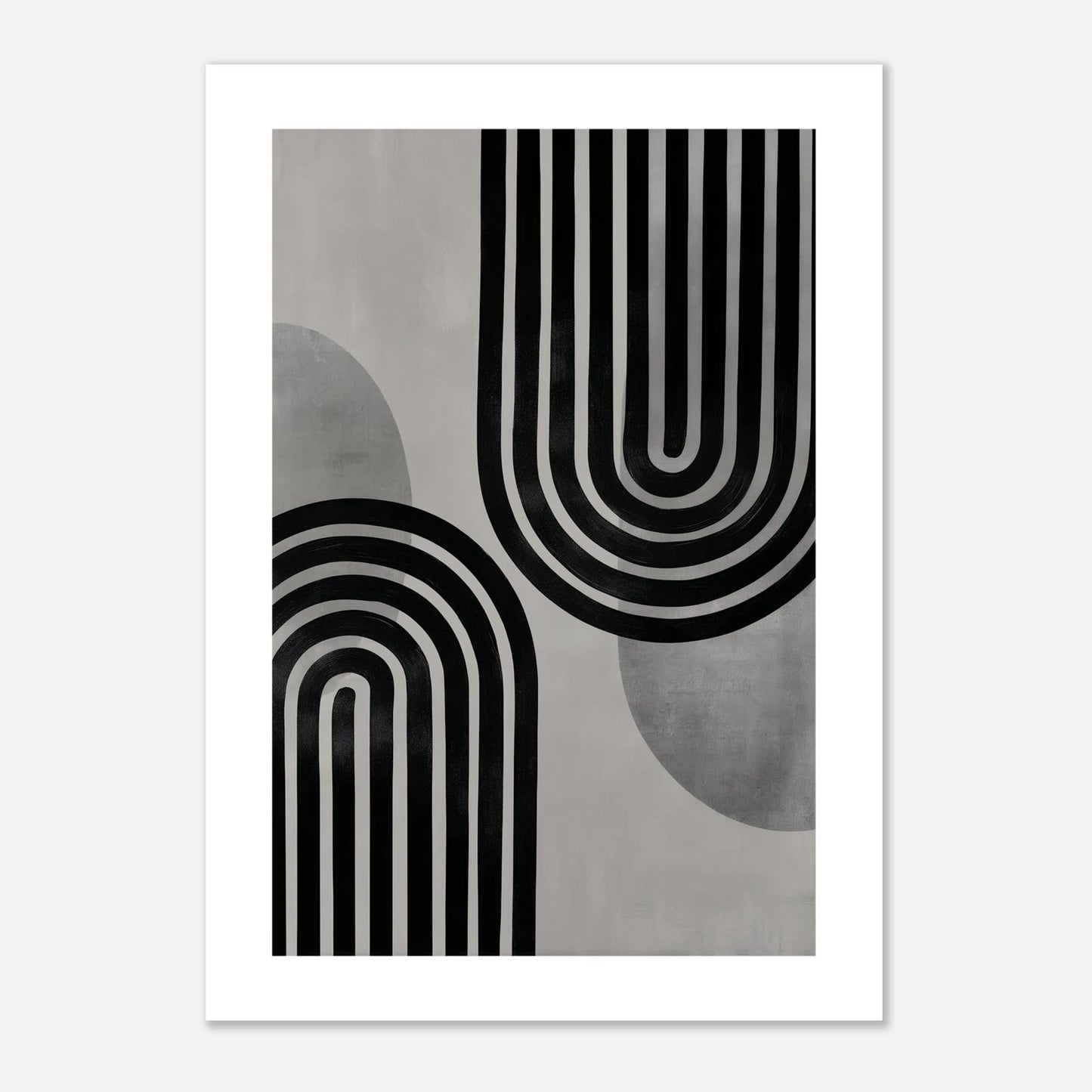 MYSTBIT ART | Linear Gravity Art Print Wall Art