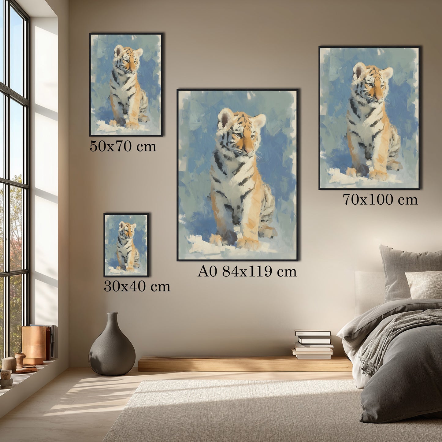 MYSTBIT ART | Little Wild Heart Art Print Wall Art