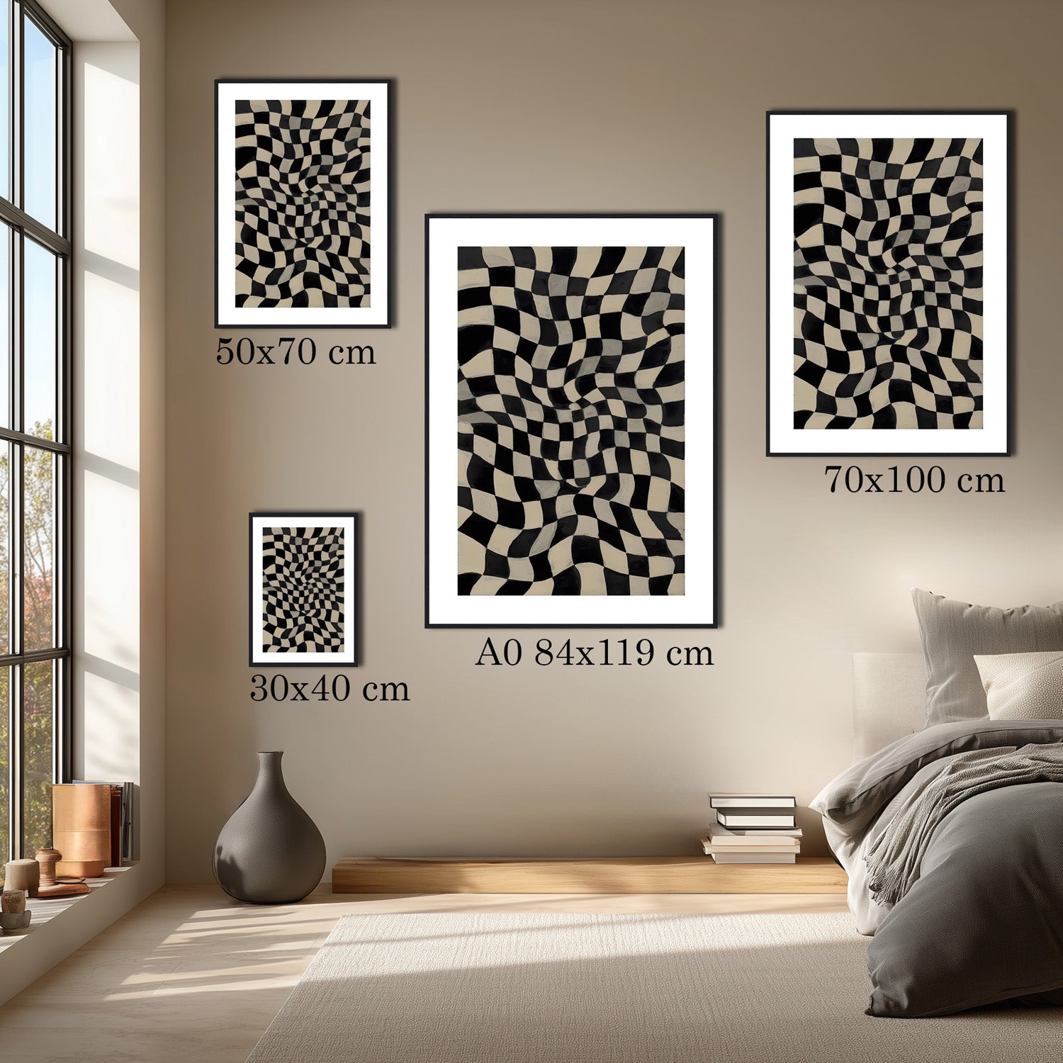 MYSTBIT ART | Mind Grid Art Print Wall Art
