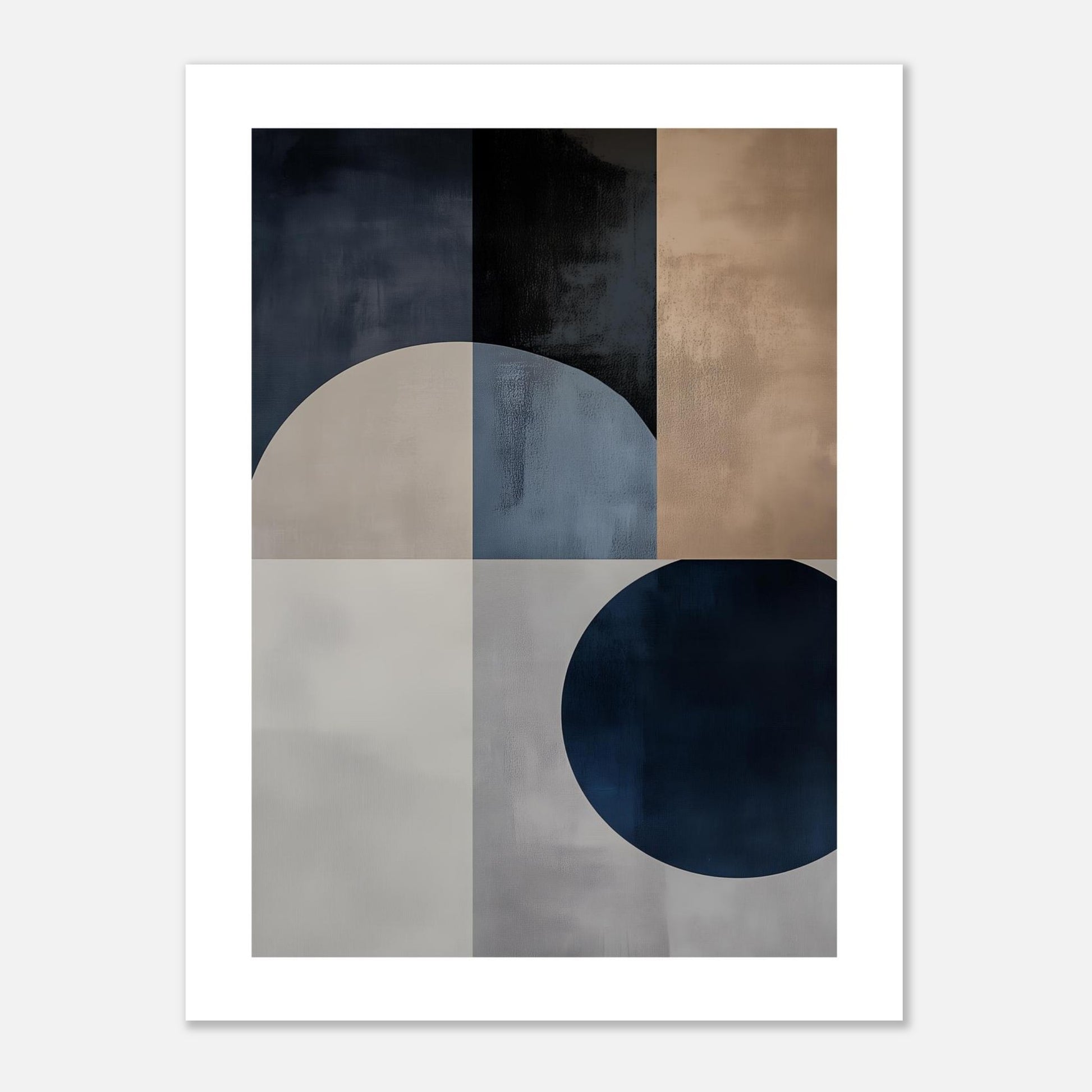 MYSTBIT ART | Moonlight and Structure Art Print Wall Art