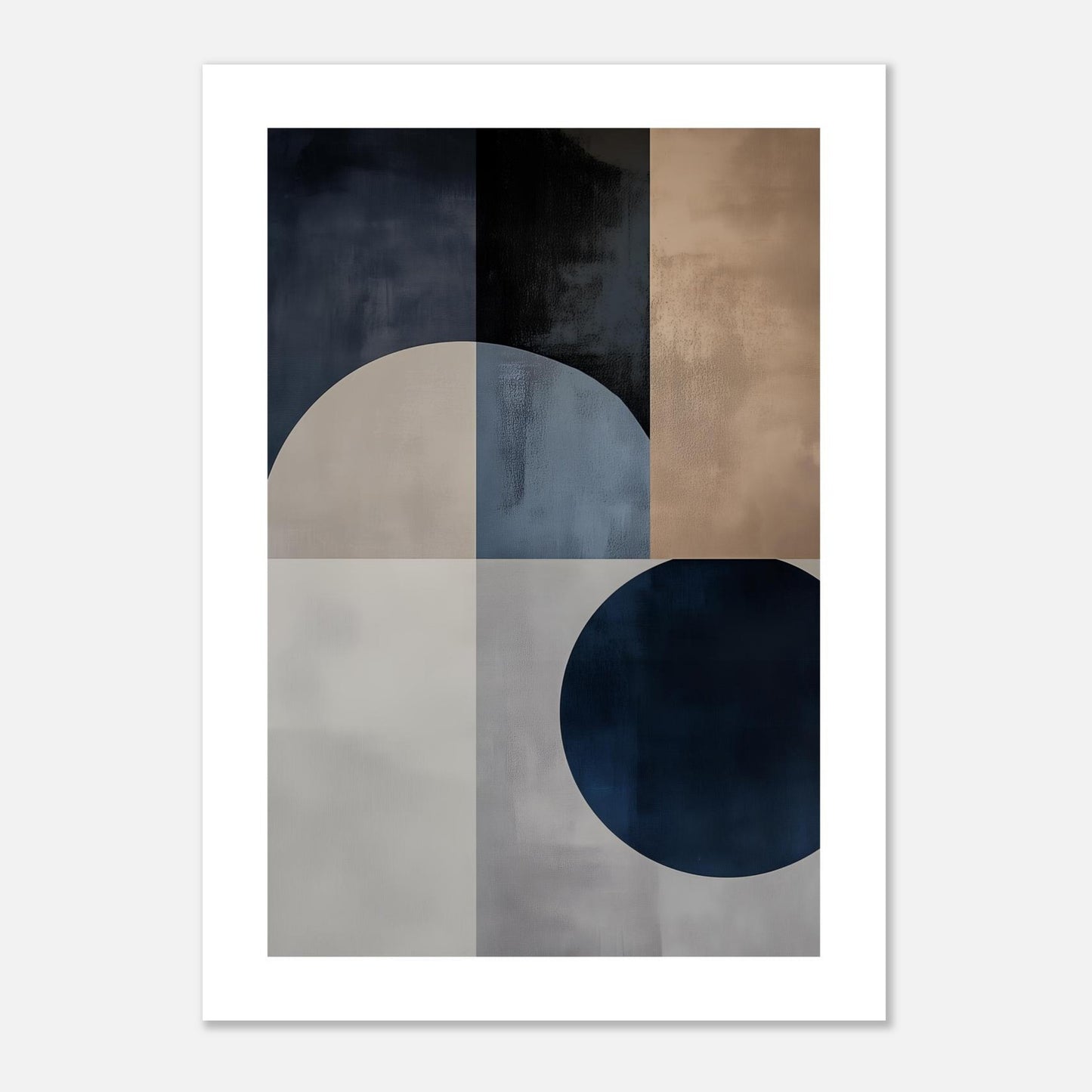 MYSTBIT ART | Moonlight and Structure Art Print Wall Art