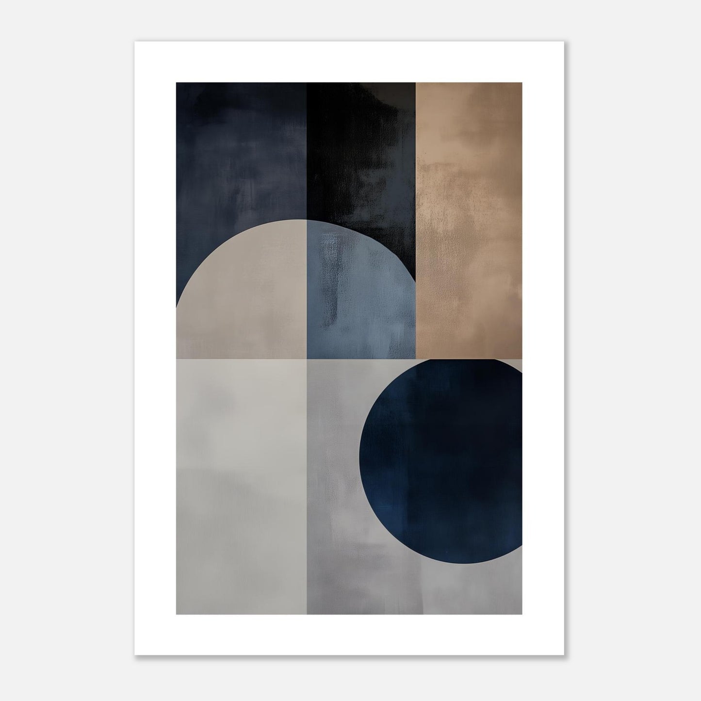 MYSTBIT ART | Moonlight and Structure Art Print Wall Art