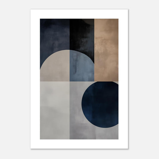 MYSTBIT ART | Moonlight and Structure Art Print Wall Art