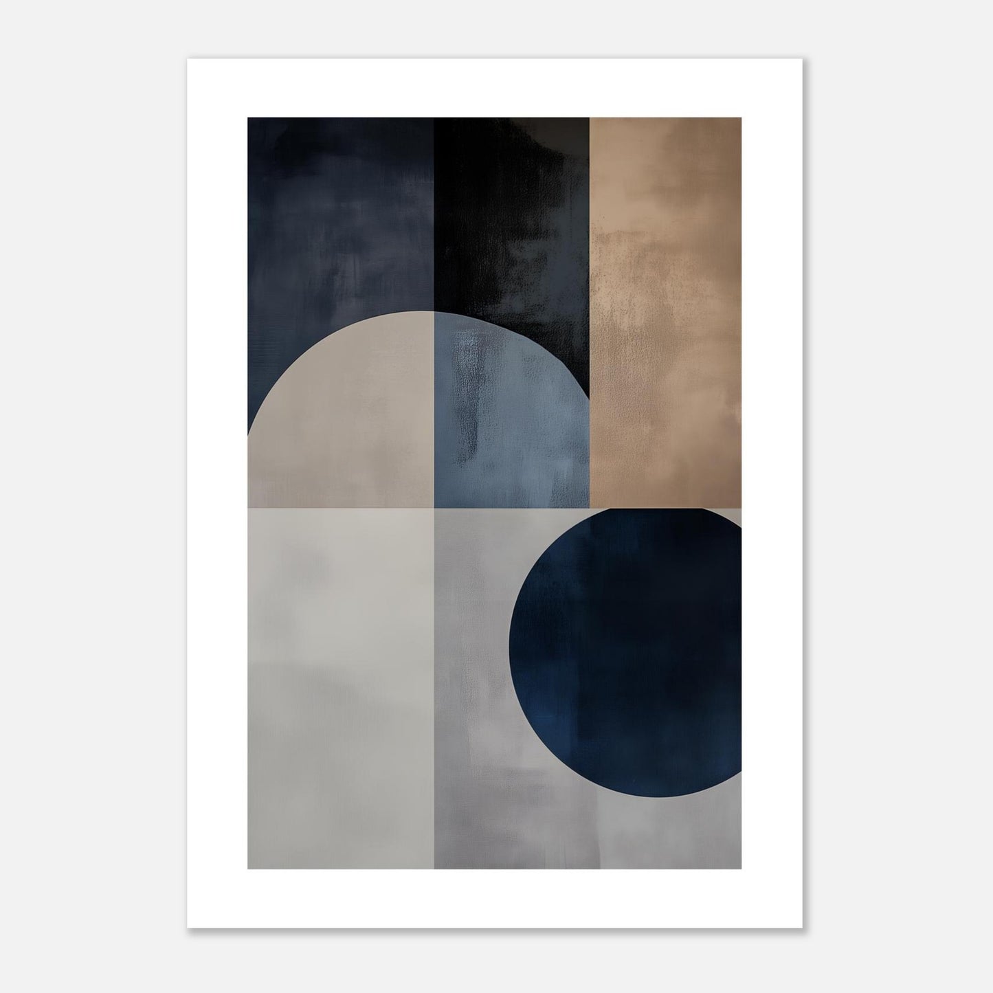 MYSTBIT ART | Moonlight and Structure Art Print Wall Art