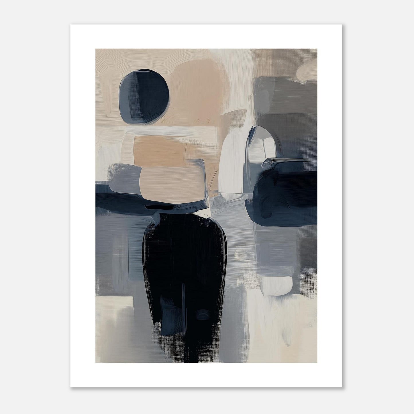 MYSTBIT ART | Neutral Balance Art Print Wall Art
