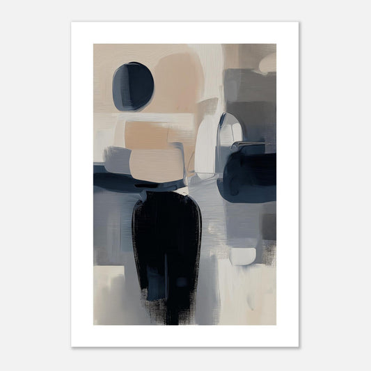 MYSTBIT ART | Neutral Balance Art Print Wall Art
