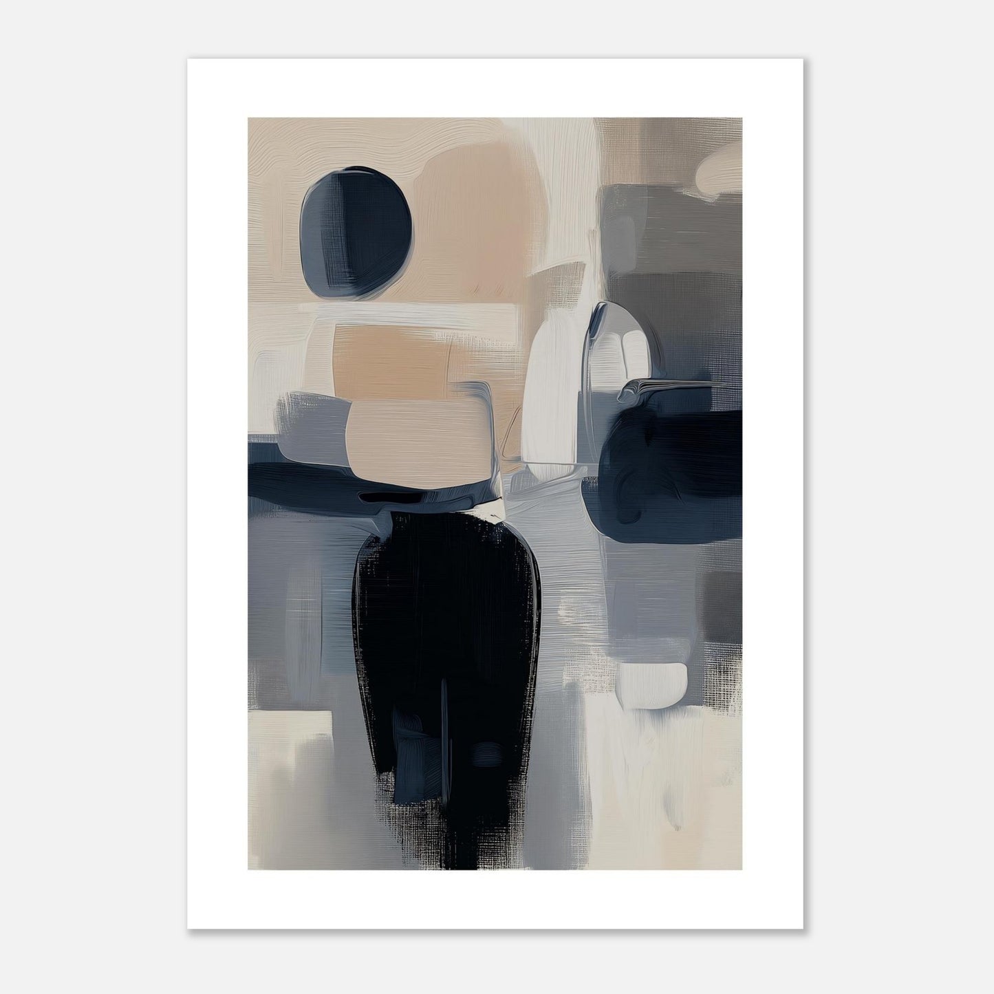 MYSTBIT ART | Neutral Balance Art Print Wall Art