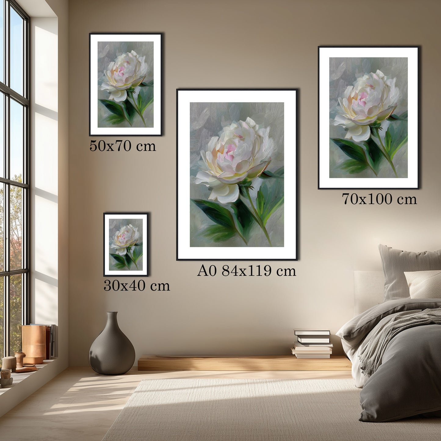 MYSTBIT ART | Painted Petals No1 Art Print Wall Art