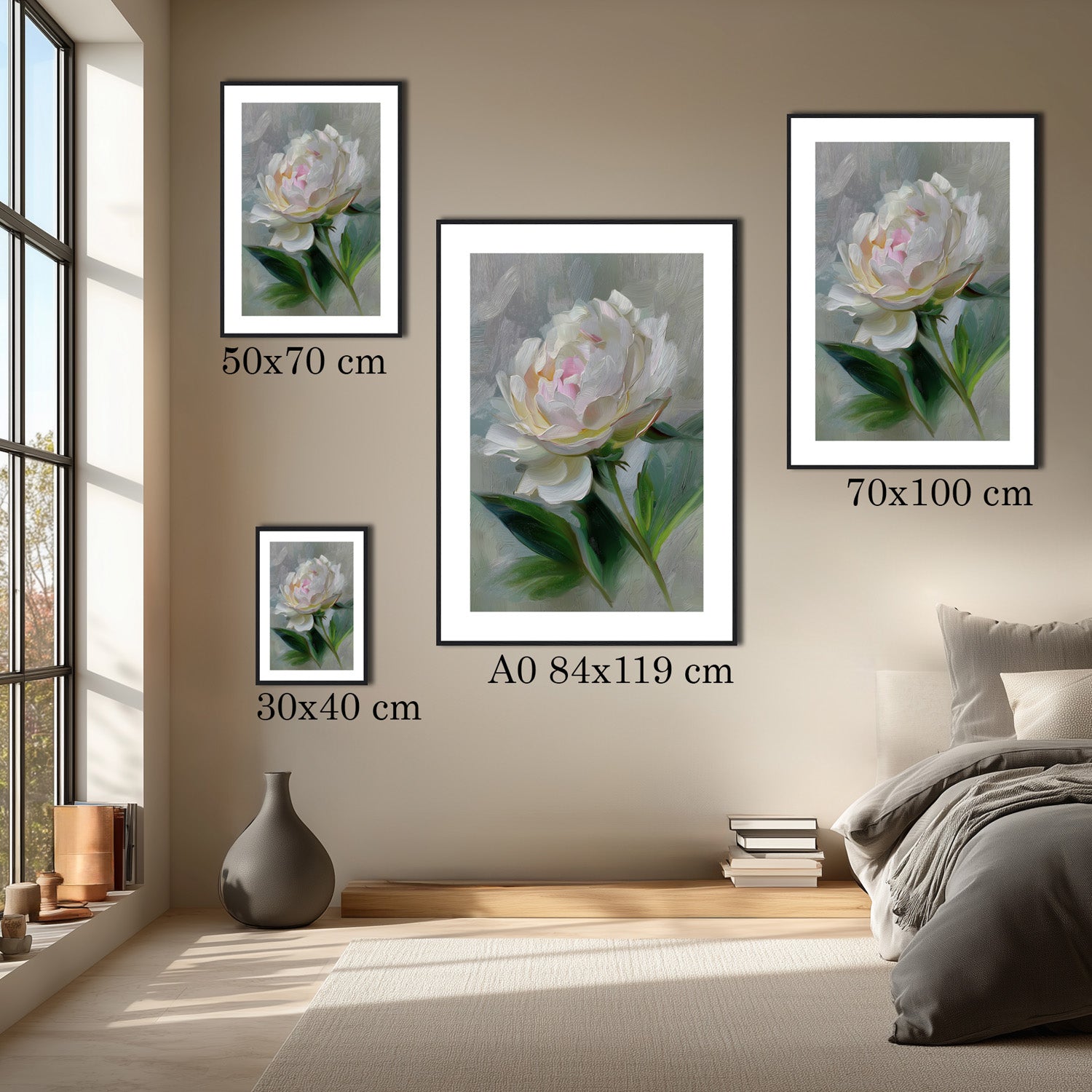MYSTBIT ART | Painted Petals No1 Art Print Wall Art