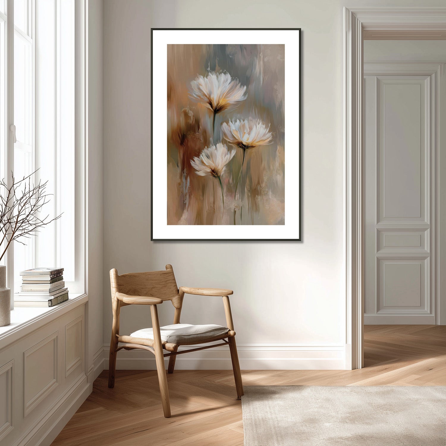 MYSTBIT ART | Painted Petals No2 Art Print Wall Art