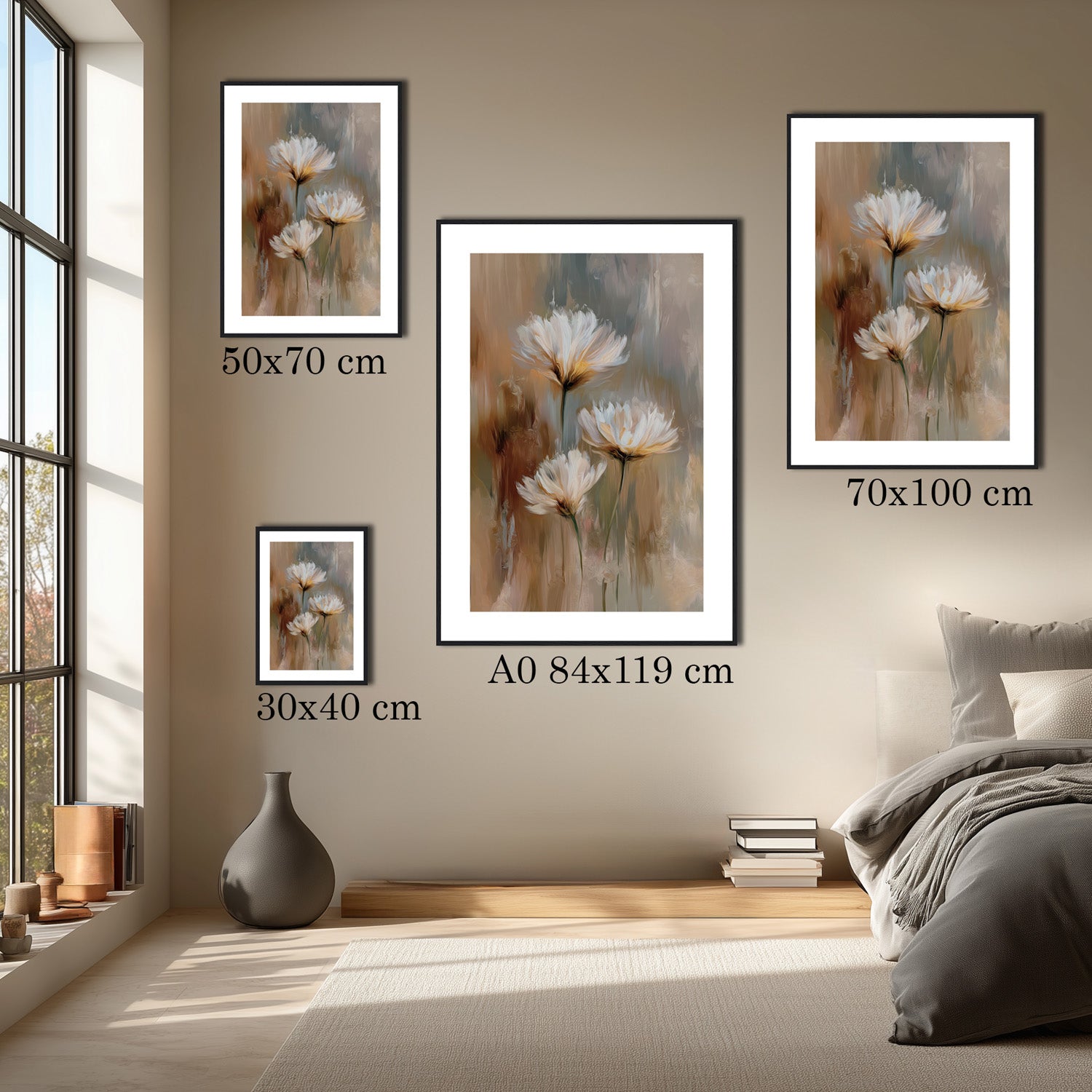 MYSTBIT ART | Painted Petals No2 Art Print Wall Art