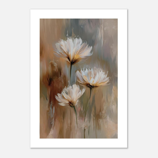 MYSTBIT ART | Painted Petals No2 Art Print Wall Art