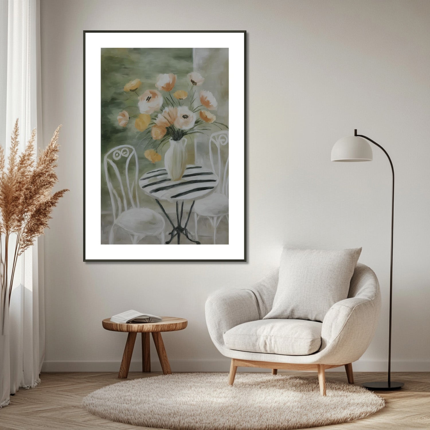 MYSTBIT ART | Painted Terrace Art Print Wall Art