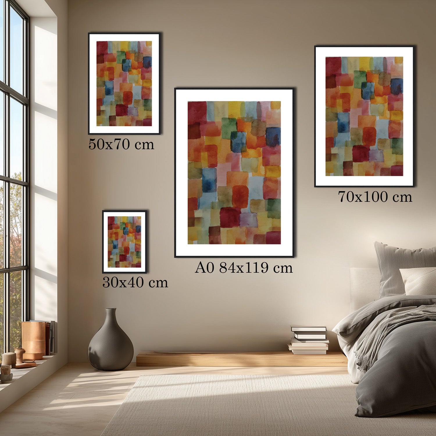 MYSTBIT ART | Pastel Poetry Art Print Wall Art