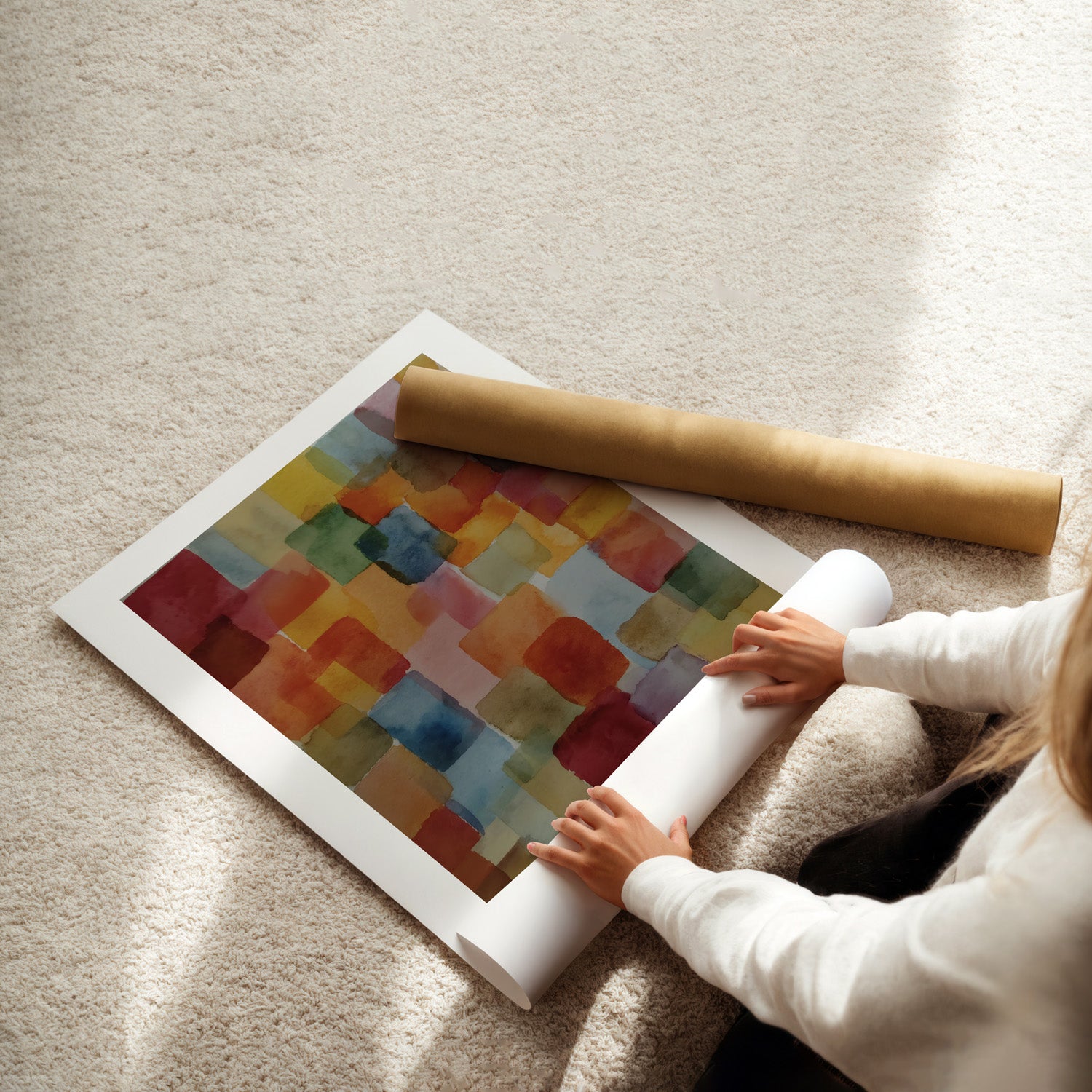 MYSTBIT ART | Pastel Poetry Art Print Wall Art