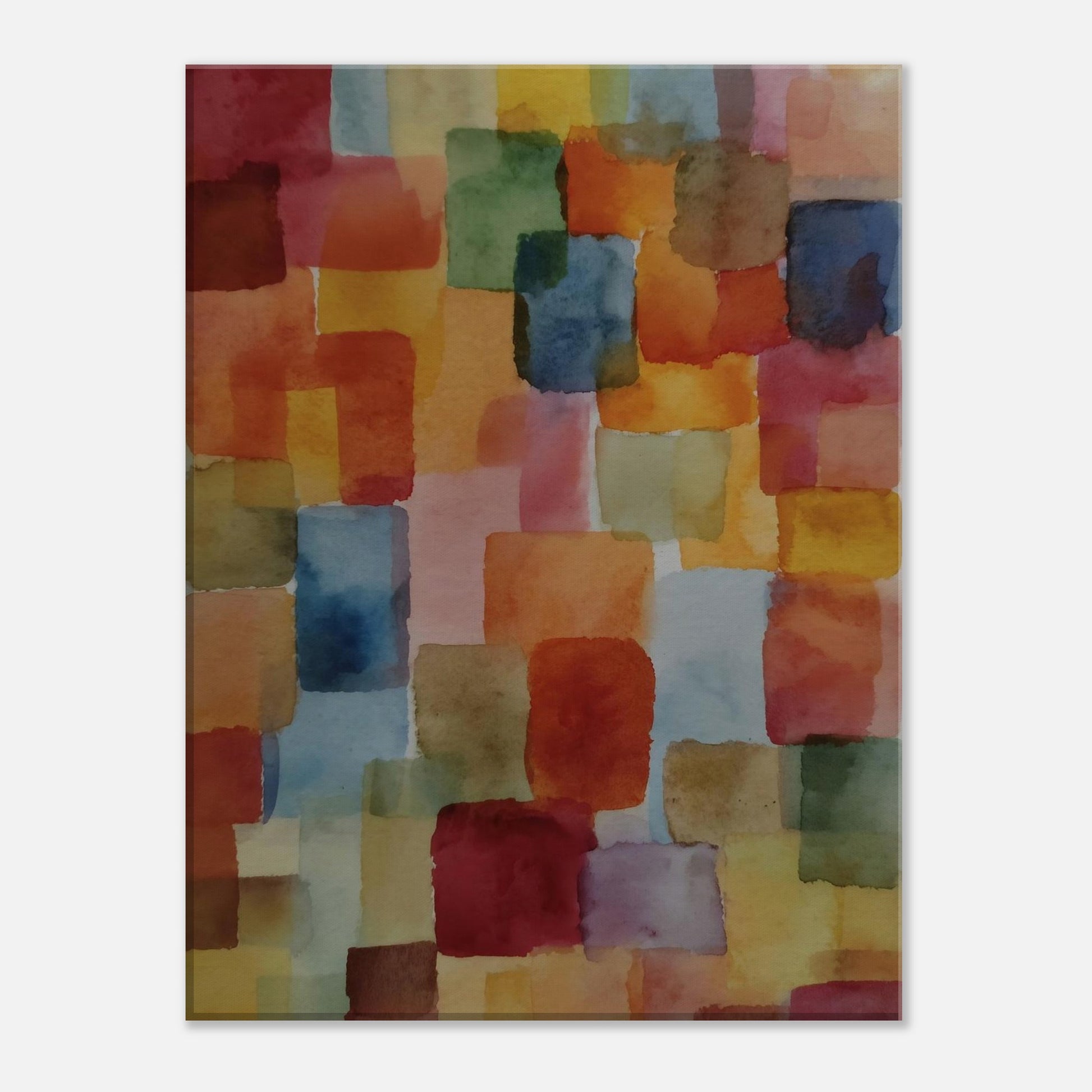 MYSTBIT ART | Pastel Poetry Canvas Print Wall Art