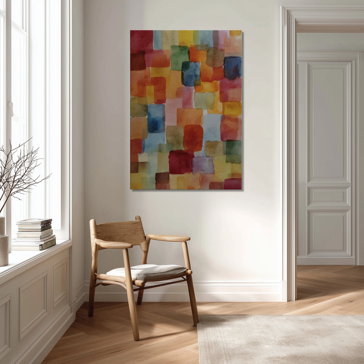 MYSTBIT ART | Pastel Poetry Canvas Print Wall Art