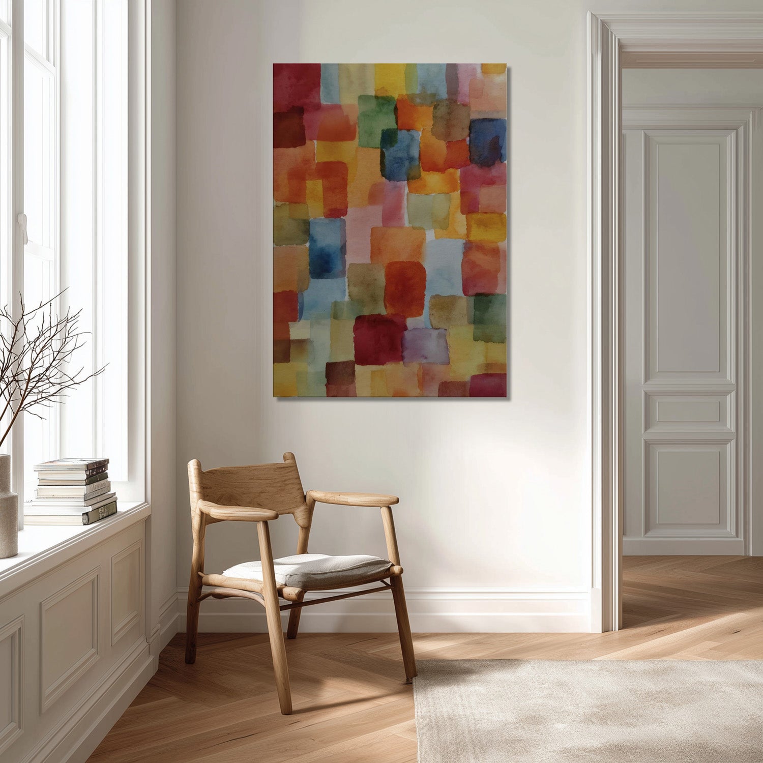 MYSTBIT ART | Pastel Poetry Canvas Print Wall Art