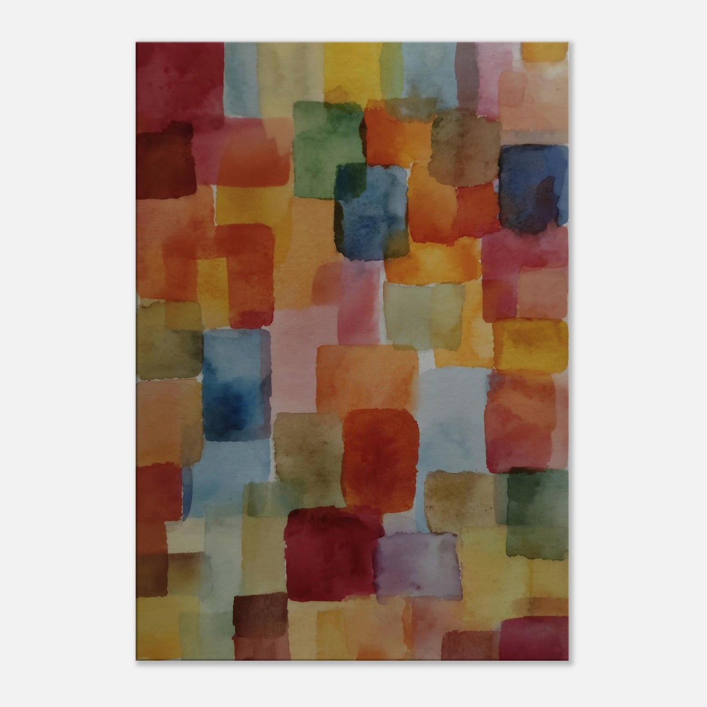 MYSTBIT ART | Pastel Poetry Canvas Print Wall Art