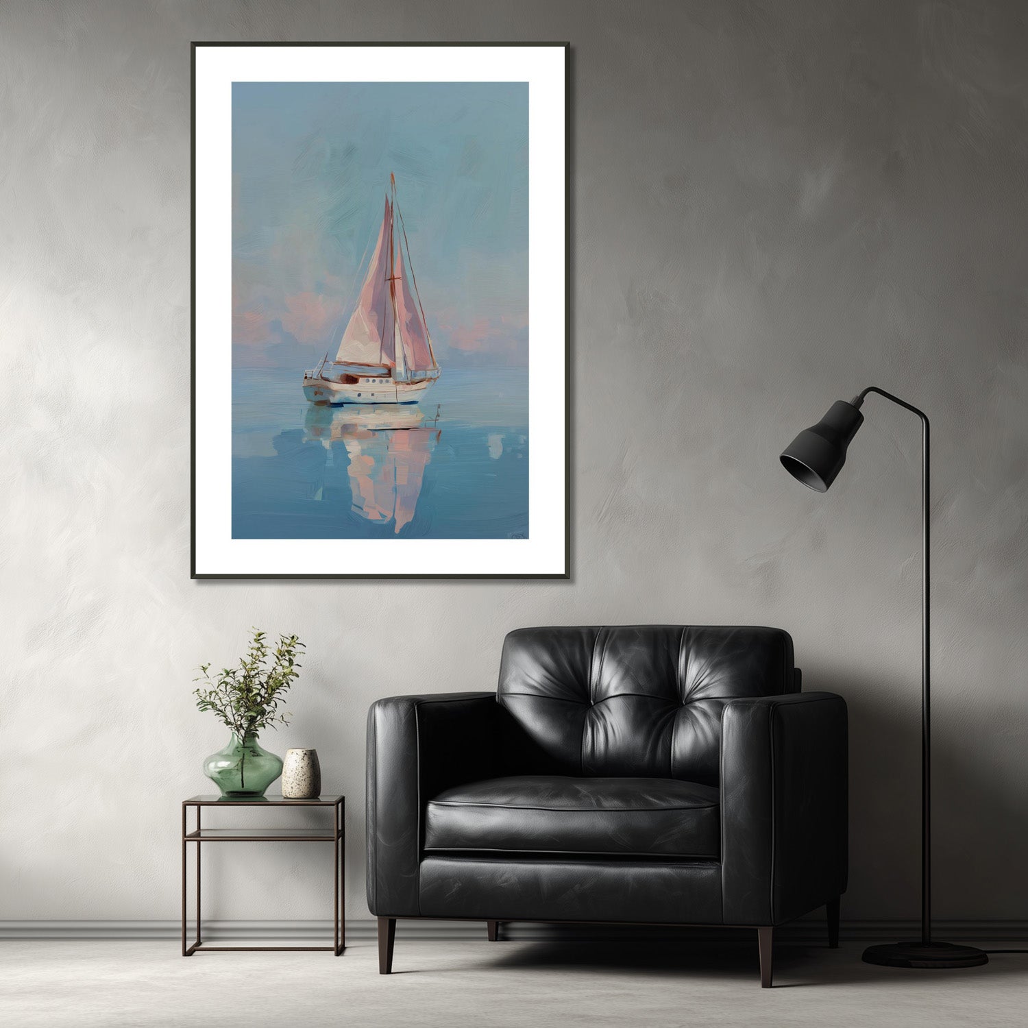 MYSTBIT ART | Pink Pastel Voyage Art Print Wall Art