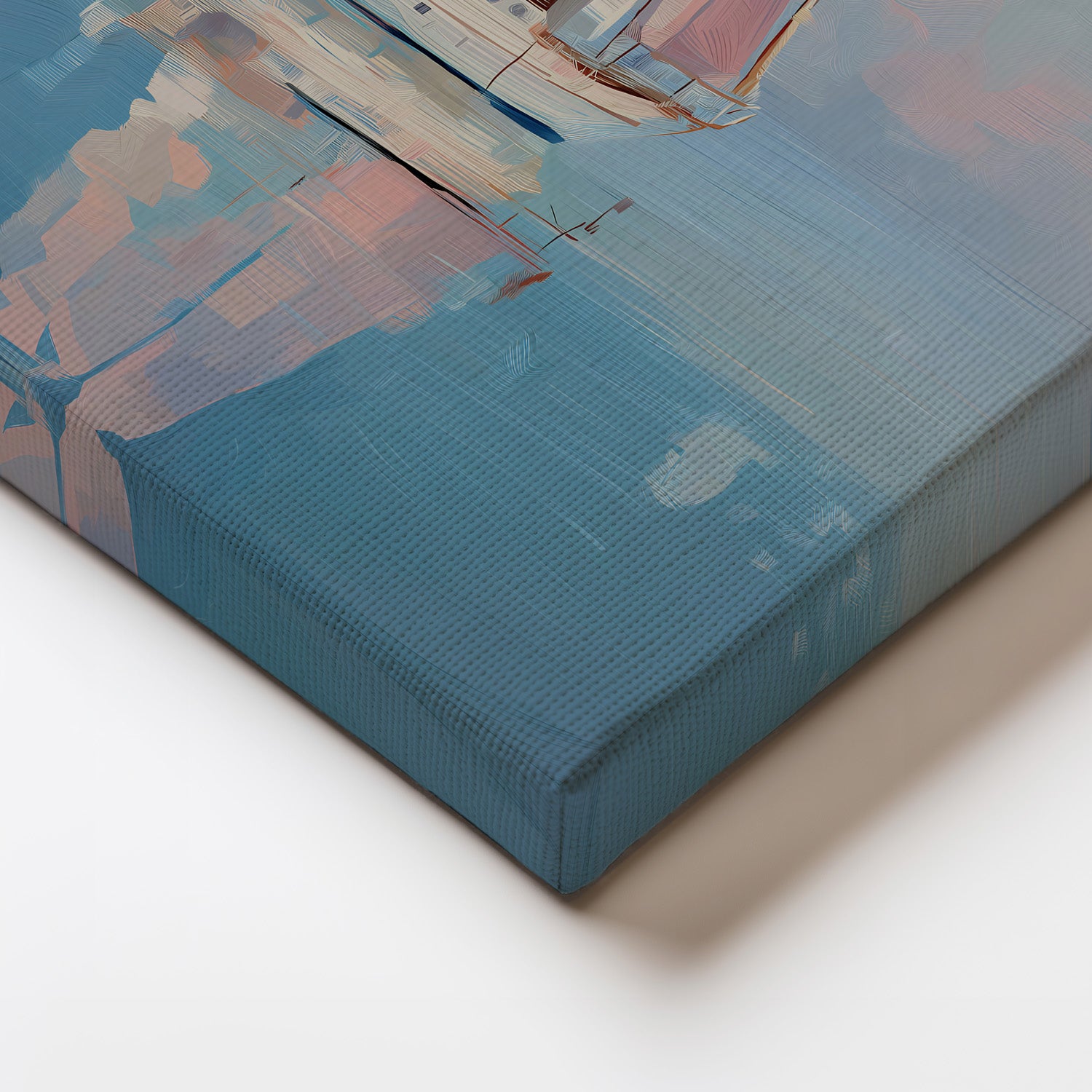 MYSTBIT ART | Pink Pastel Voyage Canvas Print Wall Art