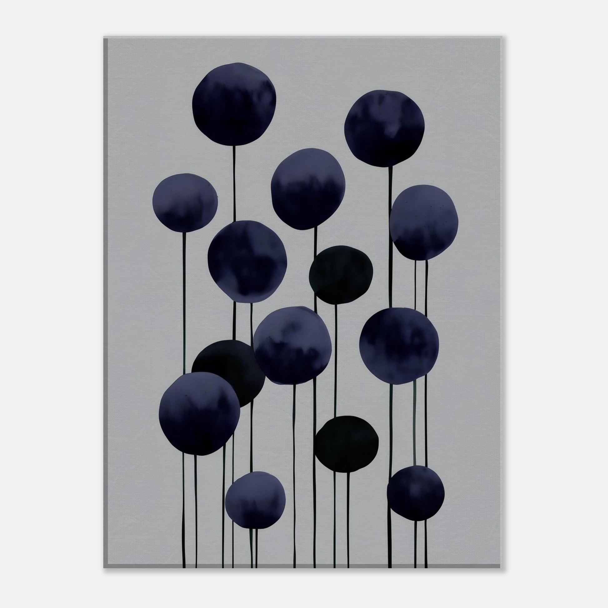 MYSTBIT ART | Poetry in Ink Canvas Print Wall Art