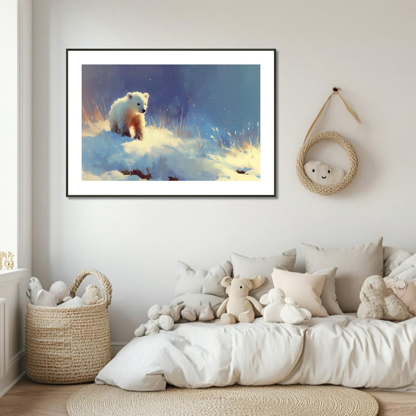 MYSTBIT ART | Polar Bear Adventure Art Print Wall Art