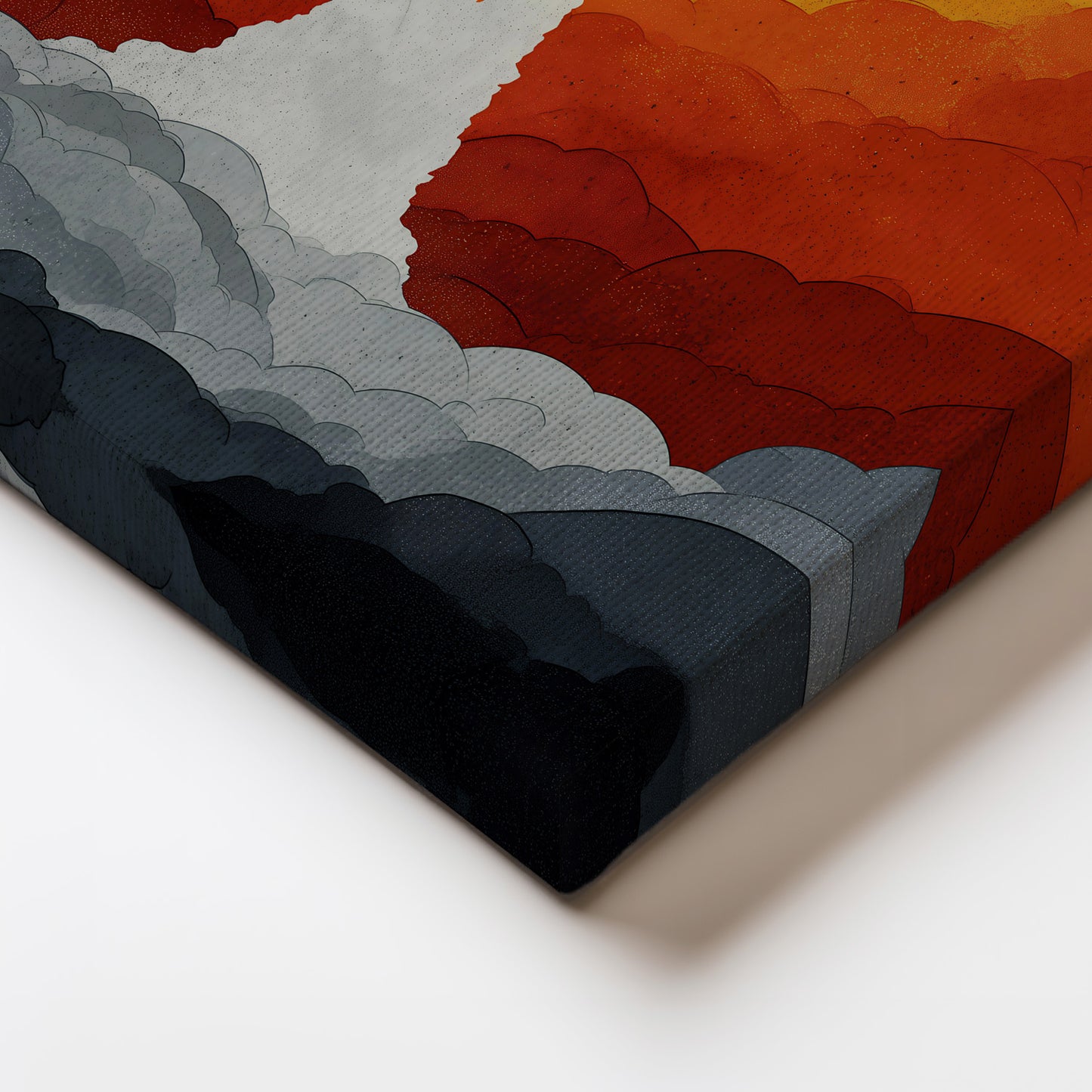 MYSTBIT ART | Retro Ignition Canvas Print Wall Art
