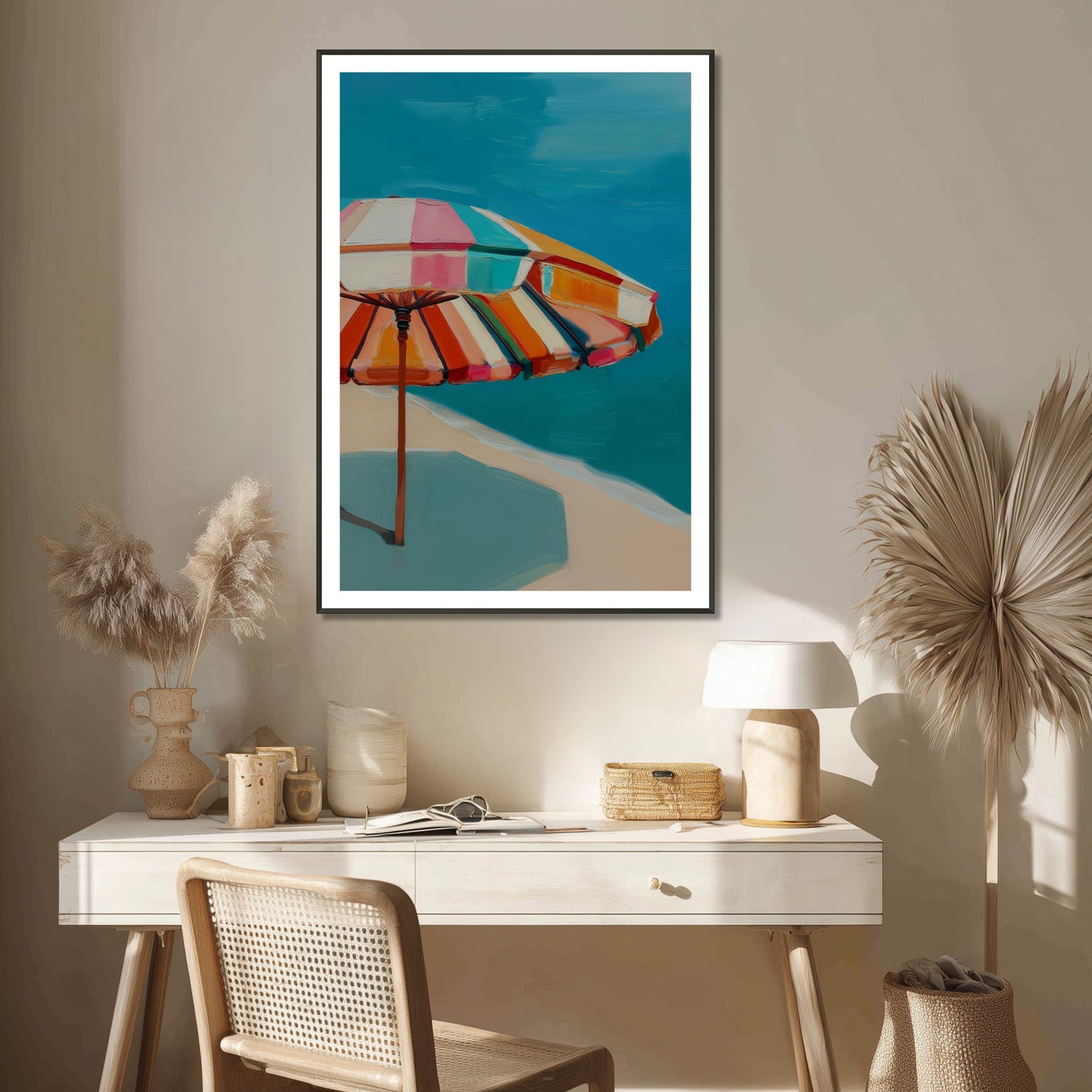 MYSTBIT ART | Retro Sunshine Art Print Wall Art