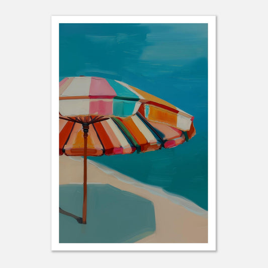 MYSTBIT ART | Retro Sunshine Art Print Wall Art