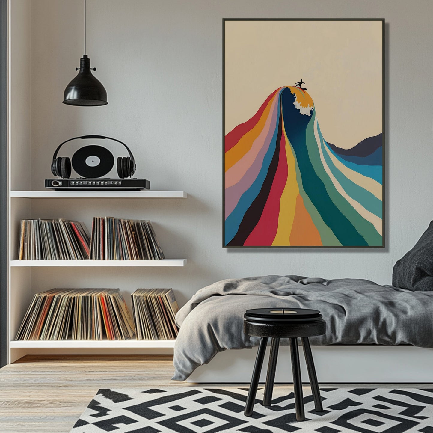 MYSTBIT ART | Riding the Horizon Art Print Wall Art