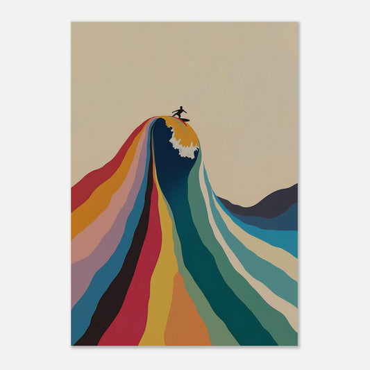 MYSTBIT ART | Riding the Horizon Art Print Wall Art