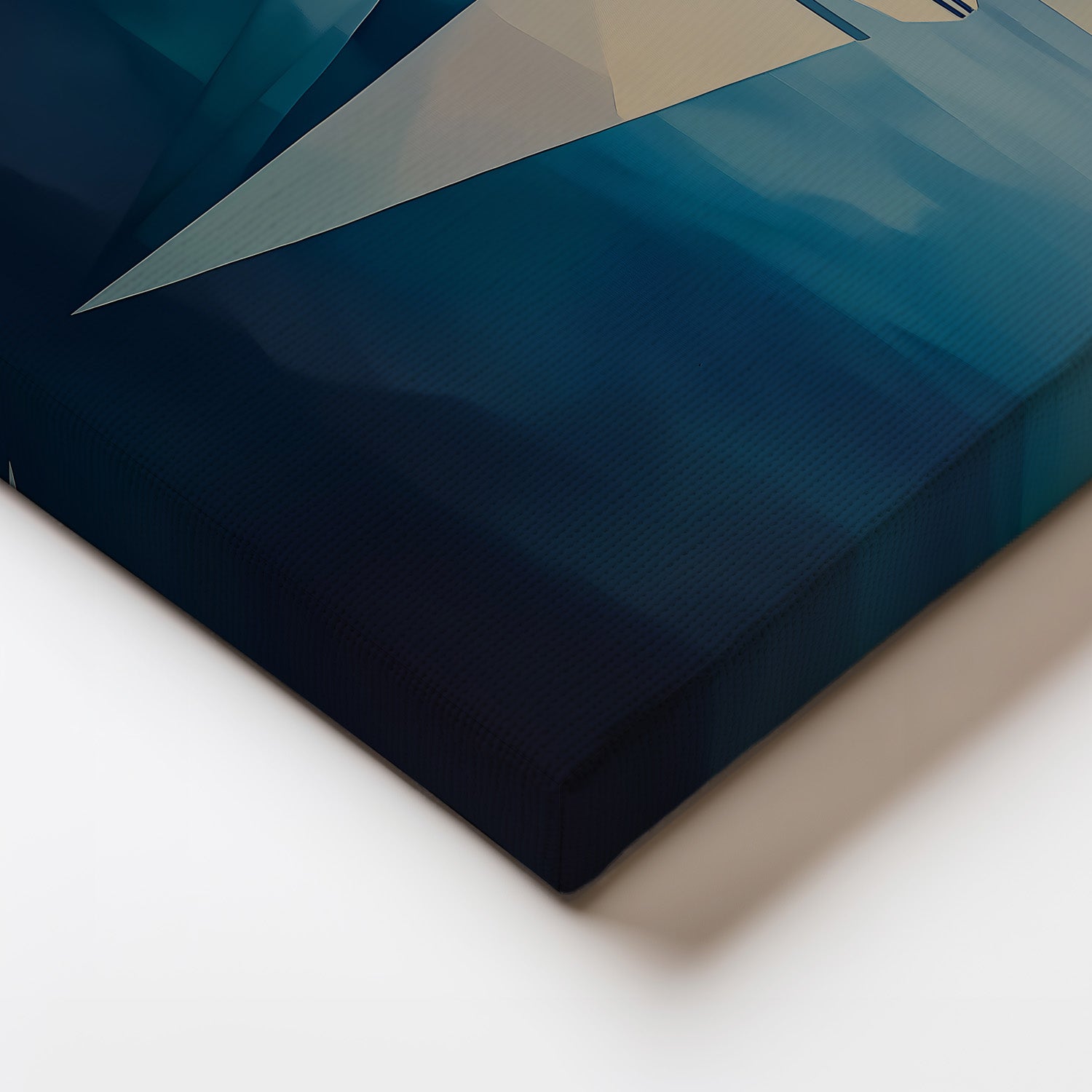 MYSTBIT ART | Sailing Geometry Canvas Print Wall Art
